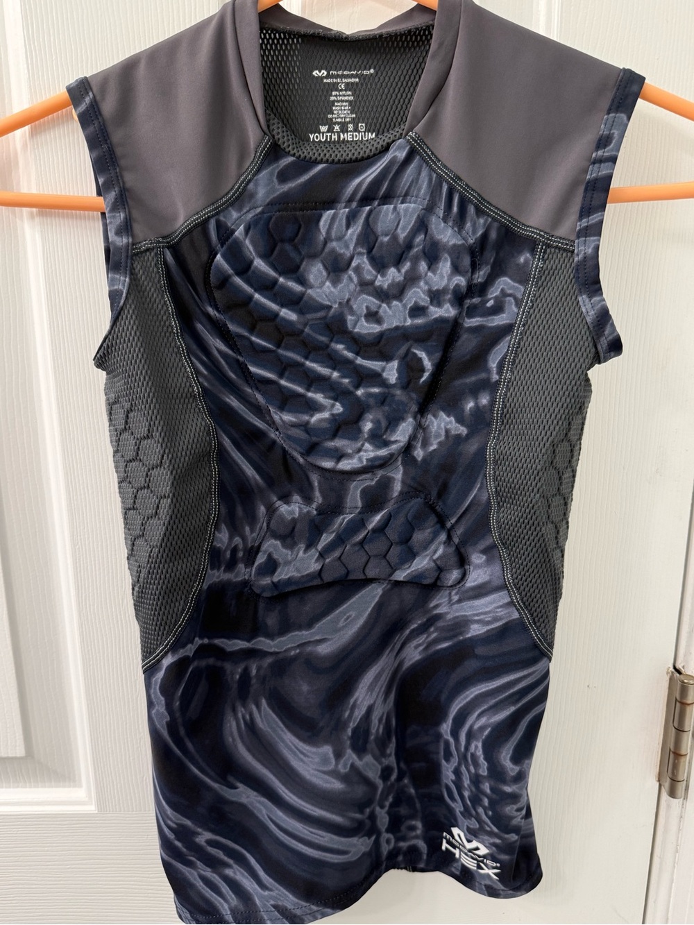 McDavid Hex sports Sternum Compression Shirt Youth baseball basketball football